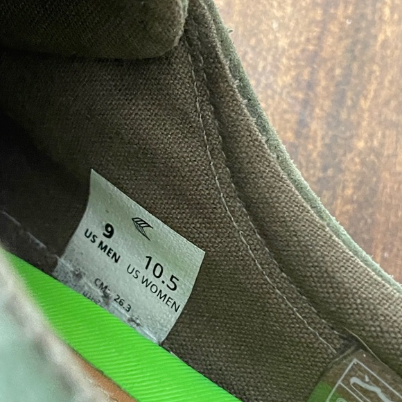 CARIUMA | OCA Low Camo Green Grey Suede Shoe unisex MENS 9 - Picture 6 of 6